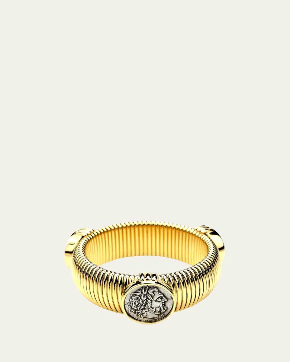 Roman Coin Elastic Bracelet